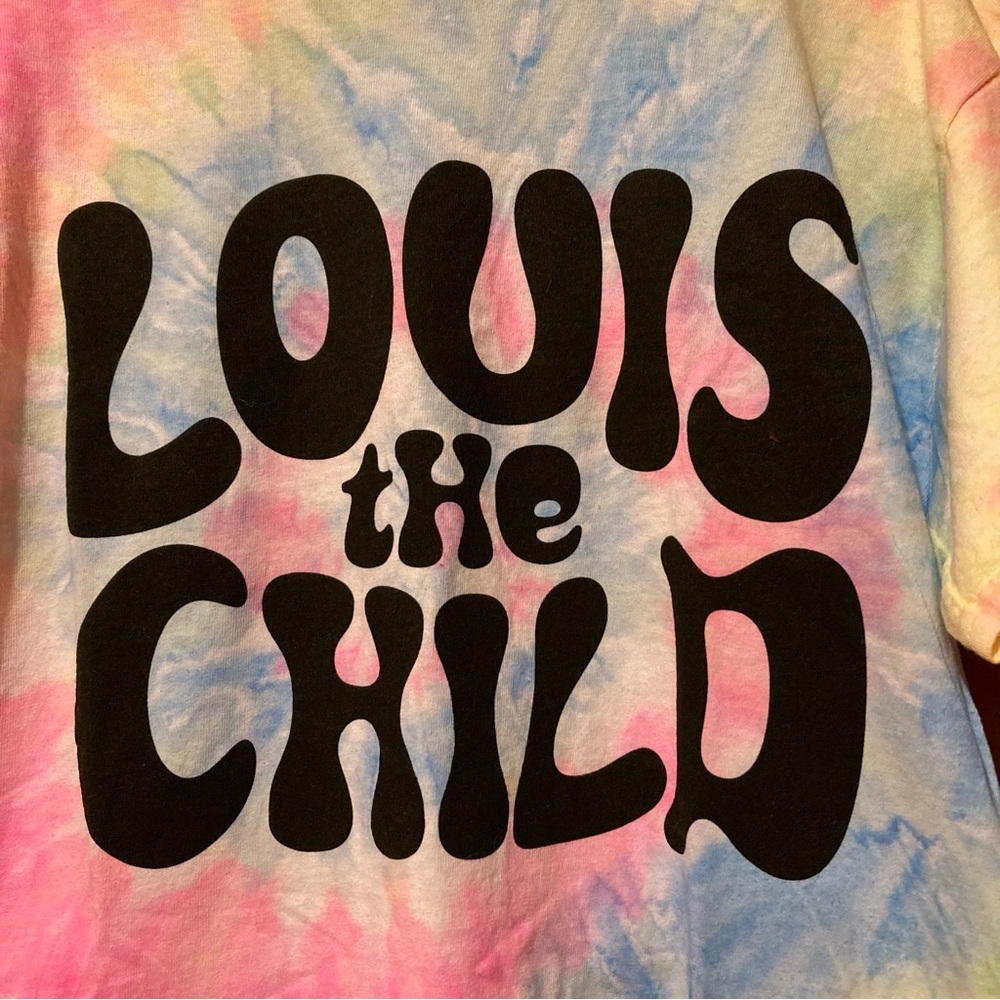 Louis The Child Tie Dye Festival T-Shirt March Hippie Concert Band Tee - Picture 2 of 7